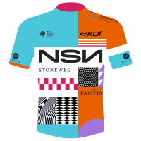 Maillot Cycliste Guillaume Boivin – Team Israel – Katusha – Blanc – Taille S – Occasion